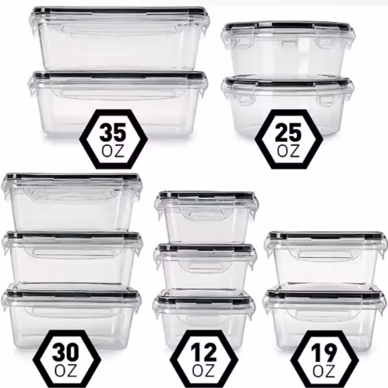 1400ml High Borosilicate Lunch Box Microwave Glass Bowl Box Storage Glass Crisper with Lids
